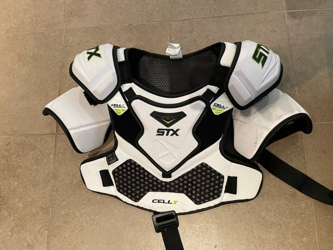 Used Extra Large STX Cell V Shoulder Pads