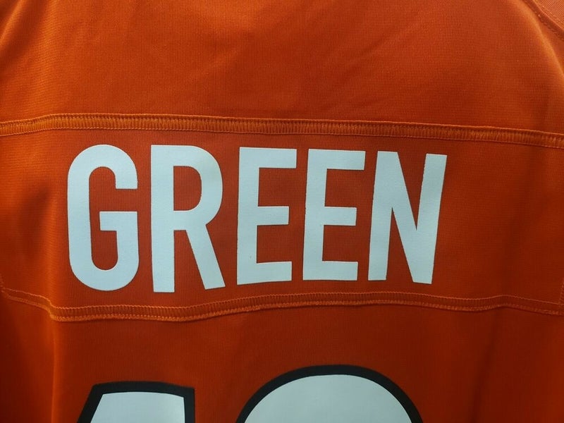 AJ Green On Field NFL Stitched Jersey Nike Orange Size 52 XXL Cincinnati  Bengals