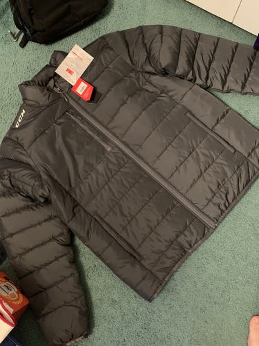 CCM Mens Bubble Jacket Charcoal