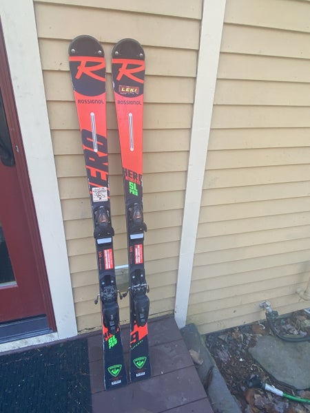 Used Kid's 2020 Rossignol Racing Hero Athlete SL Pro Skis size 135