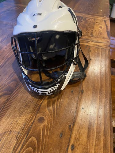White New Youth Cascade CS Youth Helmet