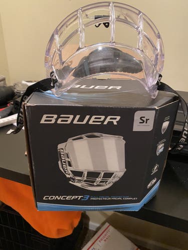 Used Medium Bauer Shield Concept 3 Full Shield