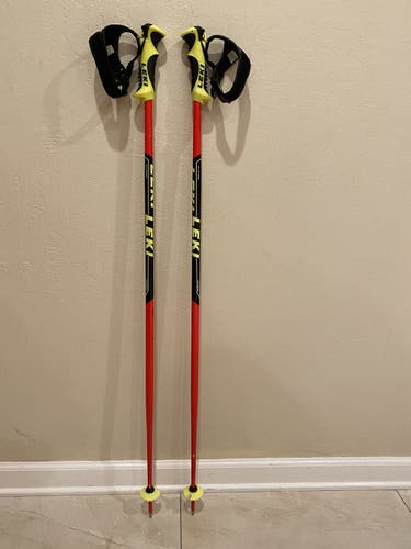 Used LEKI Worldcup Lite Trigger S Race Ski Poles 44 inches