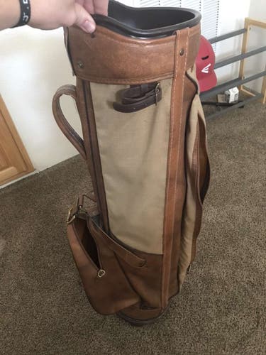 Brown Used  Carry Bag