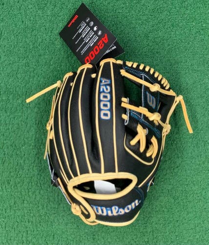 2022 Wilson A2000 DP15SC 11.5" Infield Baseball Glove Spin Control Pedroia Fit