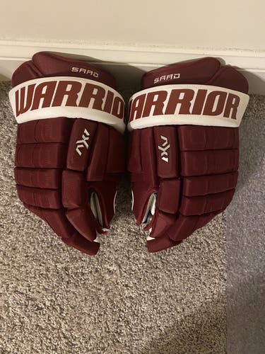 14” Warrior Franchise dressed as AX1 pro stock hockey gloves