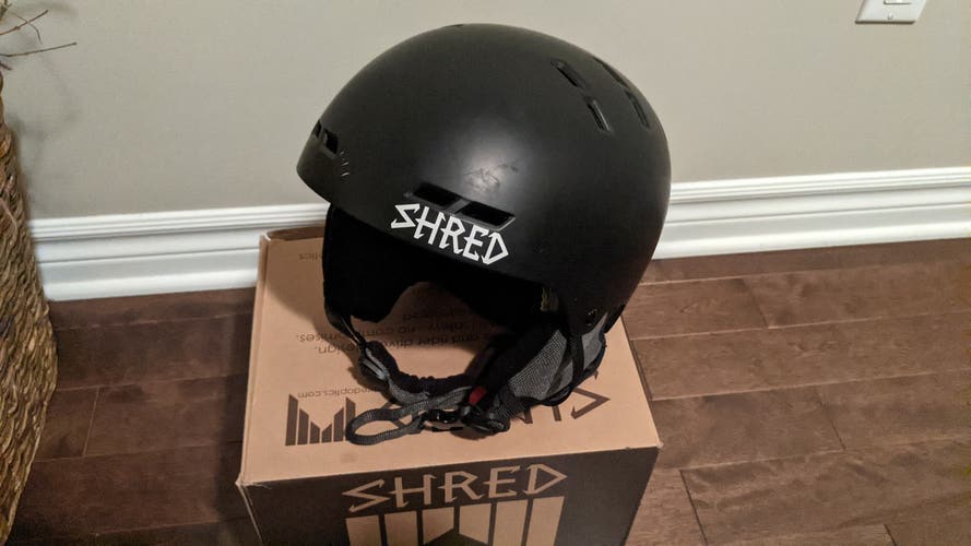Shred Slalom  Helmet Size L with Chin Guard  Multi Impact, NOSHOCK™