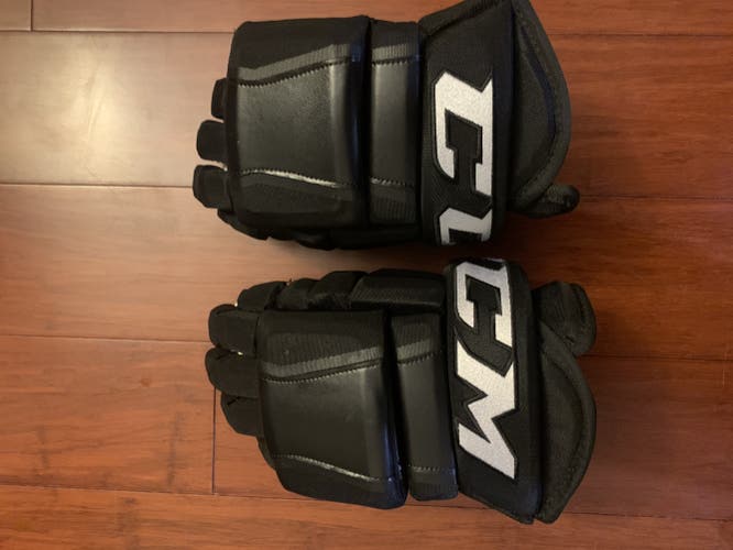 Black Senior CCM 13" Pro Stock HG97 Gloves