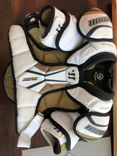 Used Small Warrior  Bonafide Shoulder Pads