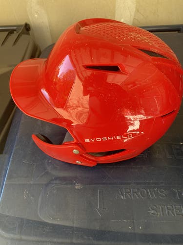 Red 6 7/8 EvoShield XVT Batting Helmet
