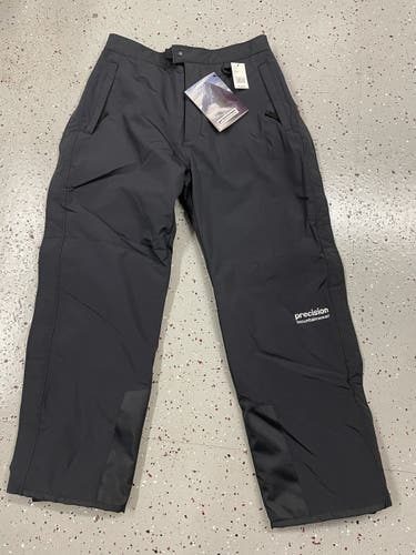 New Men's New Black Precision Mountainwear Snow/Ski Insulated Pants - Large