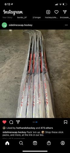 New Right Handed Vapor Hyperlite Hockey Stick