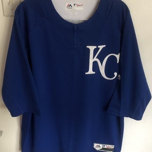 Kansas City Royals Majestic men’s MLB BP Jersey XL