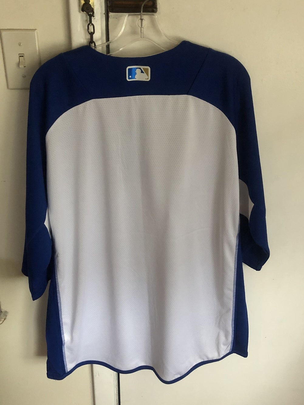 Majestic MLB Mens Kansas City Royals Baseball Blue Shirt NWT S