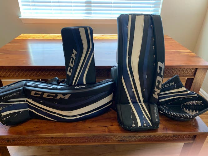 Used Senior 31+1" CCM Regular Premier Pro Goalie Full Set