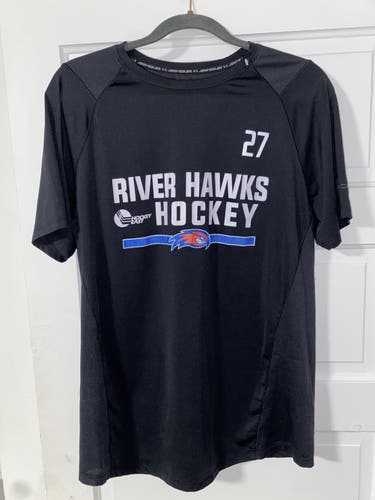 UMASS Lowell hockey shirt-Team issued