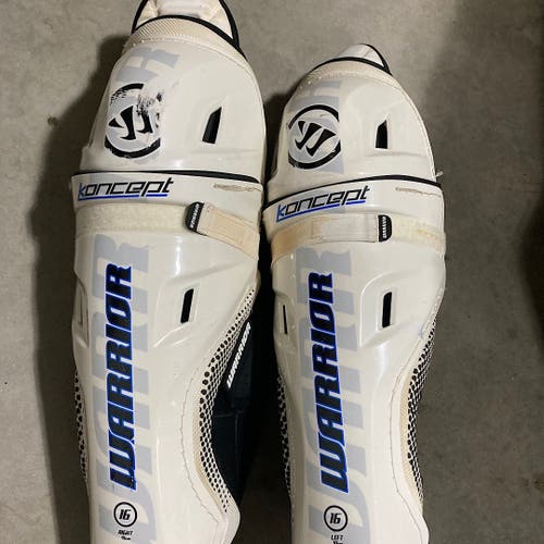 Senior Warrior Ice Hockey 16” Shin Pads