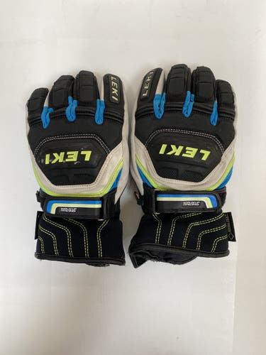 Used Junior LEKI Worldcup Racing Ski Gloves, Trigger S, Size 5