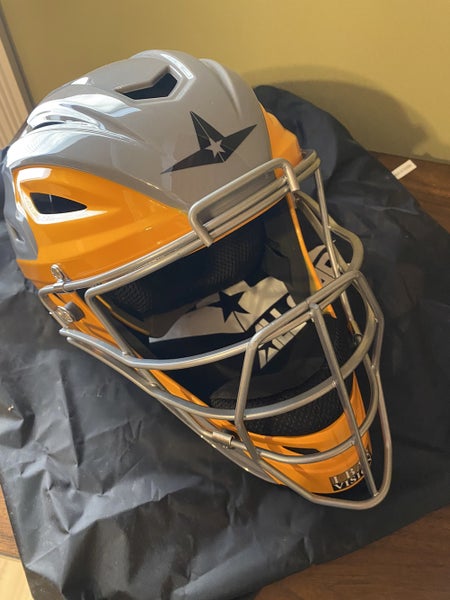 Youth All Star MVP2510 Catcher's Mask / Gray &Yellow
