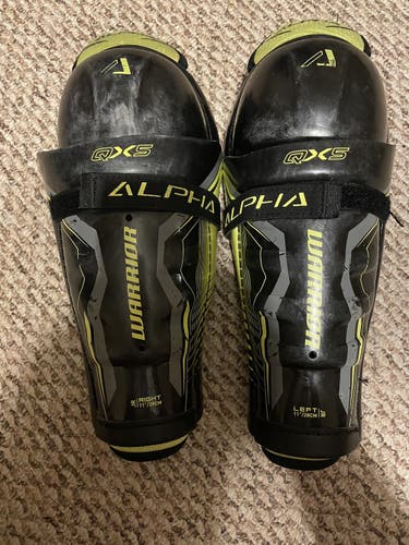 Junior Warrior Alpha QX5 Shin Pads