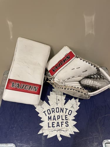 Vaughn Pro Stock Velocity V5 7800 Pro Glove & Blocker Set Wedgewood