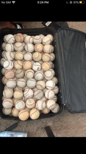 3 Dozen Used Baseballs