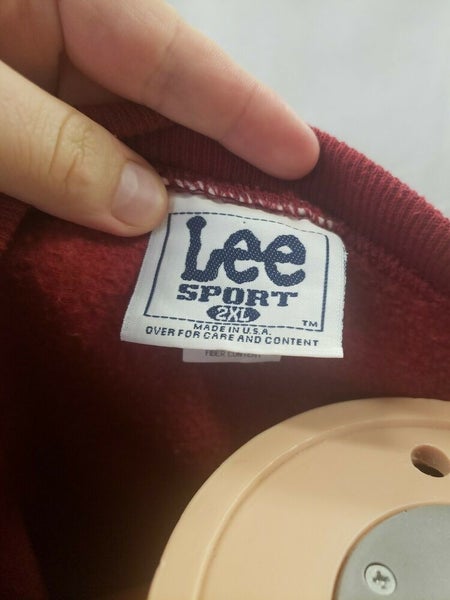 Vintage Washington Redskins Lee Sports Crewneck Sweater XXL 2XL NFL