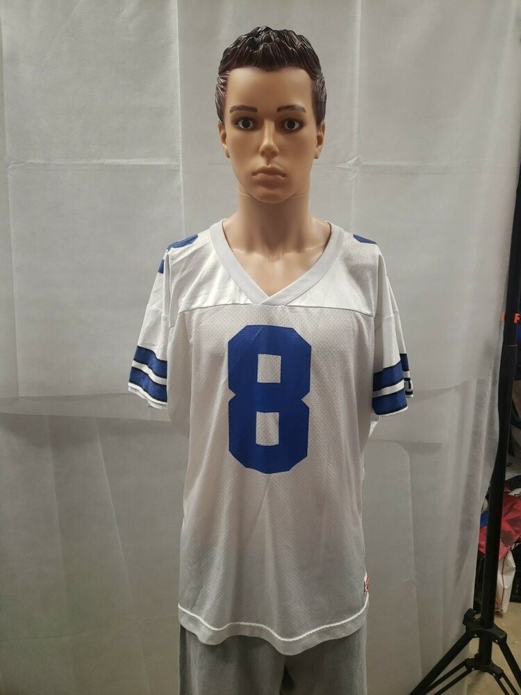 Vintage Troy Aikman Dallas Cowboys Wilson Jersey XL NFL