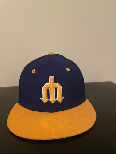 Seattle Mariners Adult 7 1/4 New Era Hat
