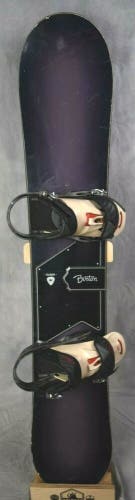 BURTON CLASH SNOWBOARD 161CM WITH LARGE BURTON BINDINGS