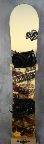 ROME CRAIL SNOWBOARD 147CM WITH MEDIUM TECHNINE BINDINGS