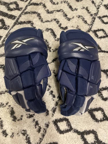 Blue Used Reebok 13" Gloves