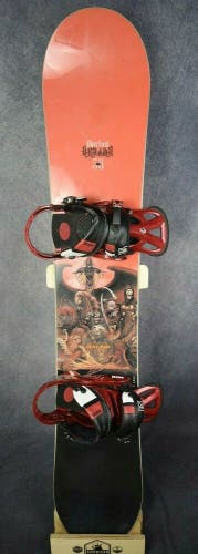 BURTON DRAGON SNOWBOARD SIZE 158 CM WITH BURTON LARGE BINDINGS