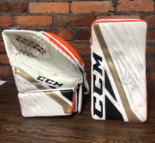 Used  Pro Stock Extreme Flex 4 Glove & Blocker
