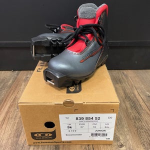 Classic Size 9K (EUR 27) New Salomon Cross Country Ski Boots