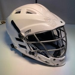 White Used Youth Player's Cascade CS-R Helmet