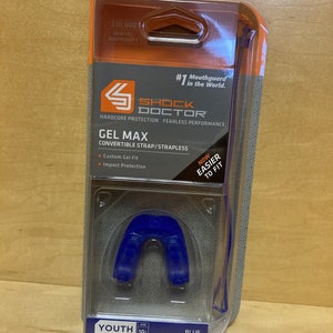 New Shock Doctor Mouthguard Youth Blue