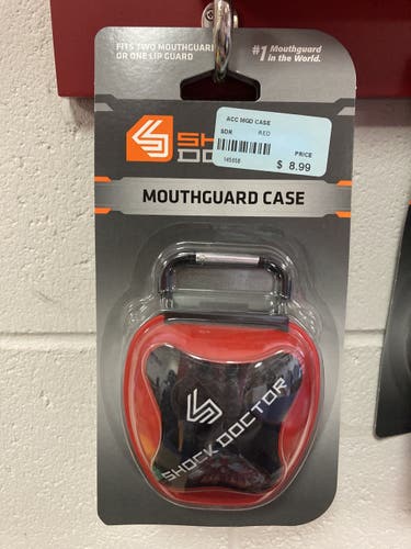 New Shock Doctor Mouthguard Case Red