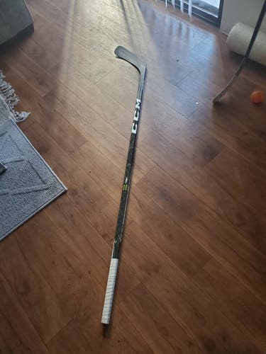 Used CCM Left Hand RibCor 49K Hockey Stick