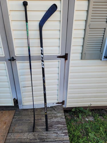 Used Senior(cut) CCM Right Handed Tacks 9080 Hockey Stick