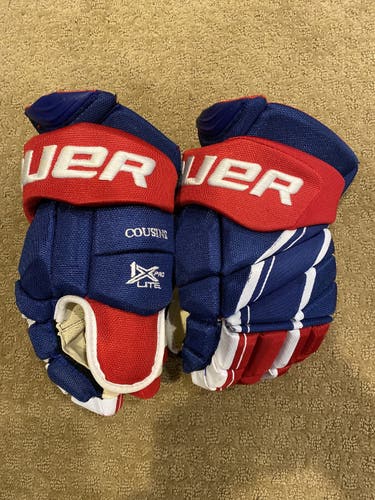 Pro Stock Bauer 1X Pro Lite Gloves Canadiens 14”