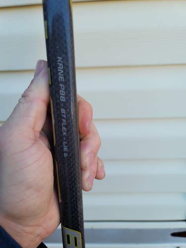 Used Bauer Right Handed Supreme S180 Hockey Stick(cut)