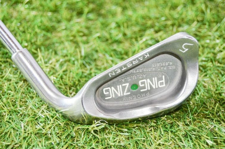 Ping 	Zing Green 	5 Iron 	Right Handed 	38"	Steel 	Stiff	New Grip