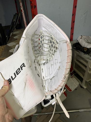 White Senior Used Bauer Regular Supreme Ultrasonic