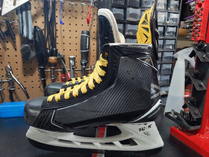 Used Senior Bauer Supreme 1S  Custom Hockey Skates Pro Stock Size 10 1/4