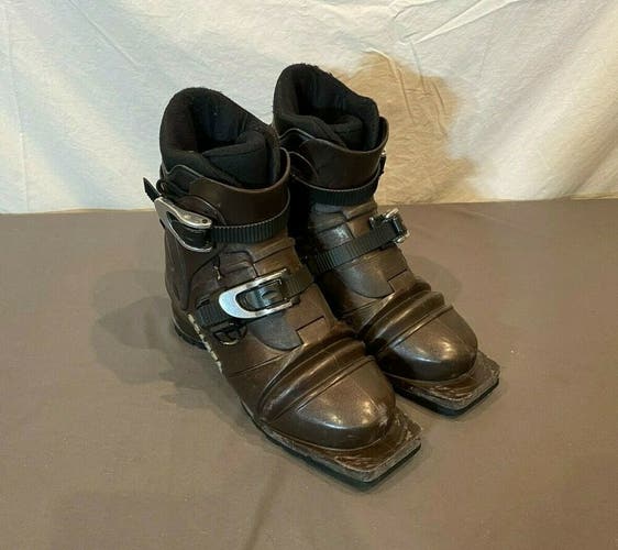 Scarpa Terminator T3 3-Pin 75mm Telemark Ski Boots US Men's Size 8.5 GREAT