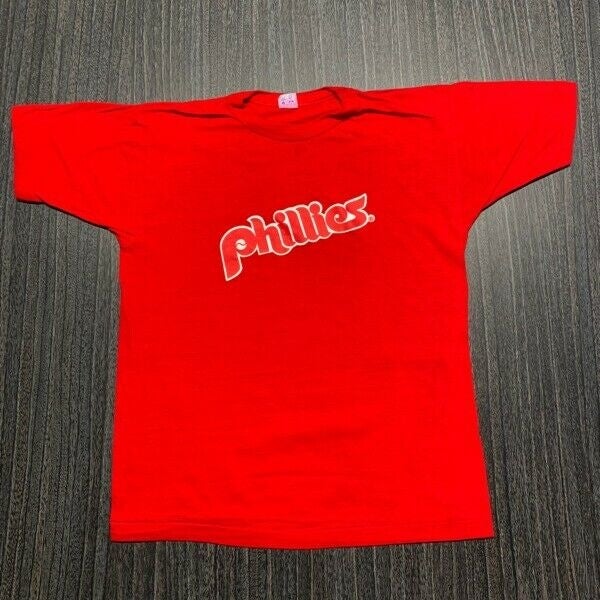 Philadelphia Phillies T Shirt Men XS Adult MLB Baseball Vintage80s Champion