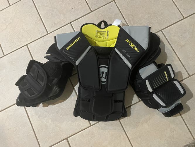 NEW Intermediate Small Warrior Ritual X3 E+ Goalie Chest Protector