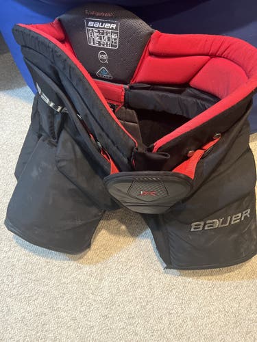 Black Senior Large Bauer  Vapor 1X Hockey Goalie Pants