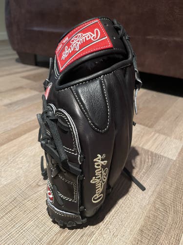Black New Adult Rawlings Right Hand Throw Pitcher's Pro Preferred Baseball Glove 11.75"